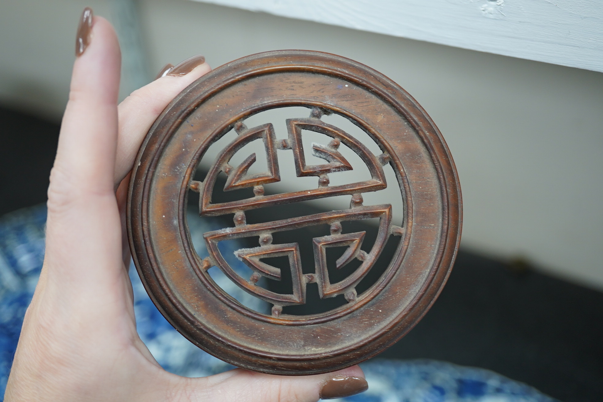 A Chinese blue and white ovoid ‘boys’ jar, Kangxi period